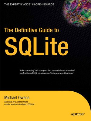 cover image of The Definitive Guide to SQLite